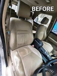 Leather Car Seat Cover Restoration Services