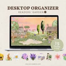 Readers Garden Desktop Organizer