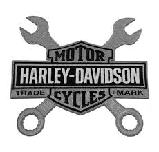 Harley Davidson Patch Bar Shield