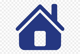 Home Icon Dark Blue Free Transpa