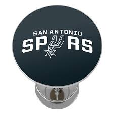 San Antonio Spurs Logo Black 42 In Bar Table