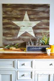 Weathered Star Wall Art Tutorial A