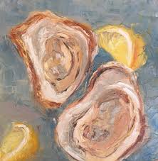 Day 36 Throwback Oyster Painting