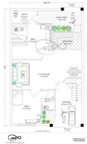 House Plan With Open Kitchen And Garage