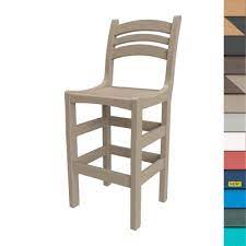 Durawood Vertical Bar Height Chair