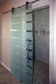 Custom Etched Glass Shower Glass