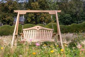 Oak Garden Swing Seat The