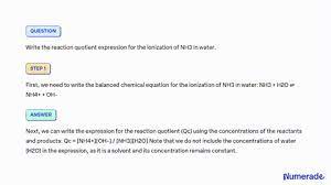 Base Ionization Constant For Nh3