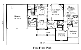 House Plan 92616 Ranch Style With