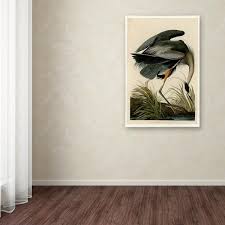 Trademark Fine Art Great Blue Heron By