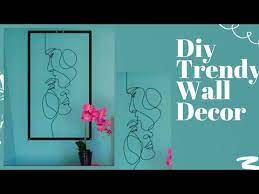 Diy Trendy Wall Decor Wire Art