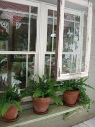 An Outdoor Window Shelf