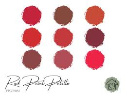 Reds Ppg Paint Palette Paint Color