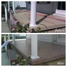 Porch Paint Concrete Patio