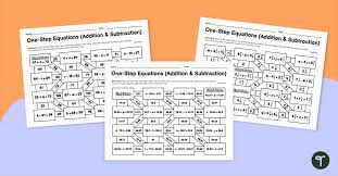 Subtraction Math Mazes