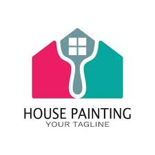 Logo Icon Ilration House Paint With