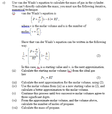 Equation To Calculate The Mass Chegg