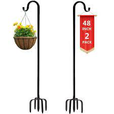 48 In Metal Shepherds Hooks For