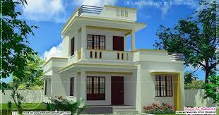 Simple Flat Roof Home Design In 1305 Sq