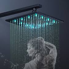 8 10 12 16 Led Shower Head Square Top