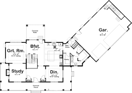 Modern Farmhouse Plan With Angled Garage