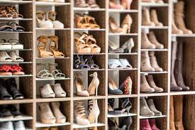 Shoes In A Custom Closet