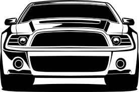 Ford Mustang Vector Art Icons And