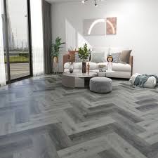 Stone Grey Oak Herringbone 5mm Spc Lvt