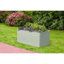 Panacea S Raised Galvanized Trough Planter