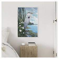Floater Frame Giclee Animal Canvas Art