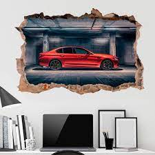 Bmw In The Garage Muraldecal Com