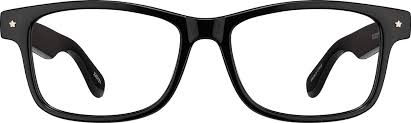 Black Square Glasses 228421 Zenni
