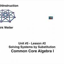 Common Core Algebra I Unit 5 Lesson 2