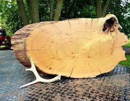 Wood Slab Plaque Sweden