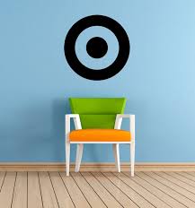 Large Target Bullseye Decorative Vinyl