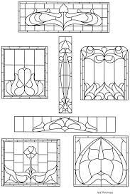 Beautiful Victorian Stained Glass Patterns