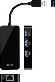 belkin 3 port usb 3 0 hub with gigabit