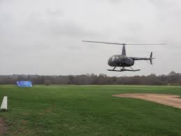 picture of high flying helicopter