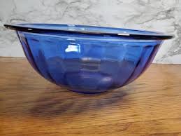 Cobalt Blue Pyrex Mixing Bowl Vintage