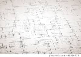 Complicated House Floor Plan With