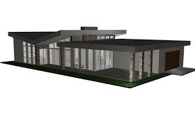 Modern House Plan Modern Cabin Plans