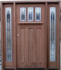 Walnut Dutch Door Frosted Glass Solid