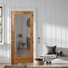 Knotty Alder Wood Interior Door Slab