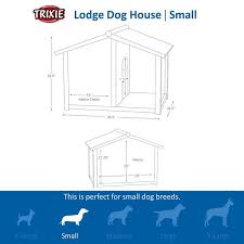 Trixie Natura Lodge Dog House Brown
