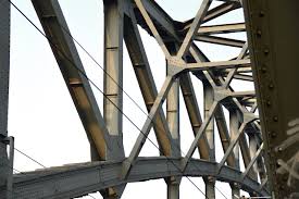 bridge construction steel beams rivet