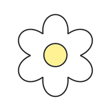 Daisy Flower Simple Element Icon