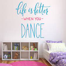 Life Is Better Quote Wall Sticker