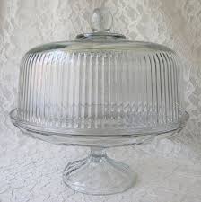 Glass Pedestal Cake Stand