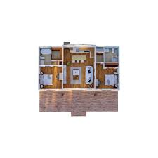 The Bungalow Raised Deck 2 Bedrooms 2