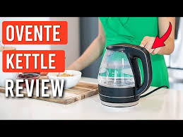 Ovente Glass Electric Kettle Review A